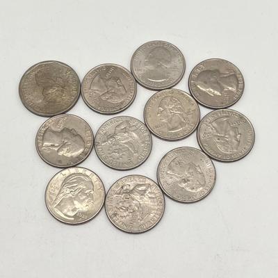 LOT 135J: Antique/Vintage and Newer US Coins - 1911 Silver Barber Dime & More!