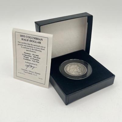 LOT 137J: 1893 Columbian Half Dollar