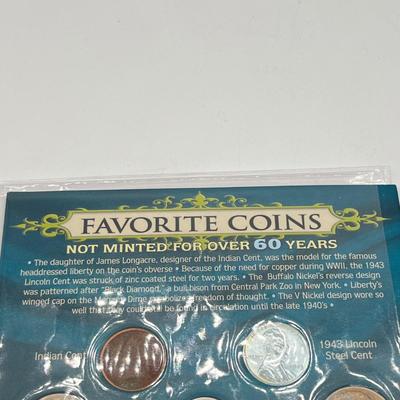 LOT 140J: Favorite US Coins Not Minted Over 60 Years Collection