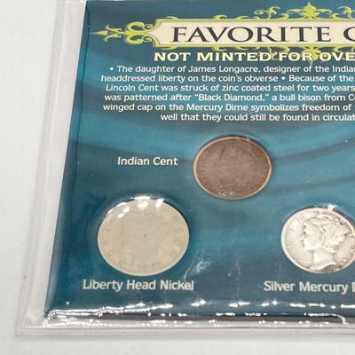 LOT 140J: Favorite US Coins Not Minted Over 60 Years Collection