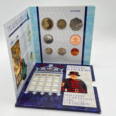 LOT 141J: Uncirculated United Kingdom Coins - 1994, 1995, 1996