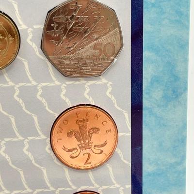 LOT 141J: Uncirculated United Kingdom Coins - 1994, 1995, 1996