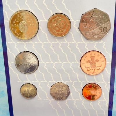 LOT 141J: Uncirculated United Kingdom Coins - 1994, 1995, 1996