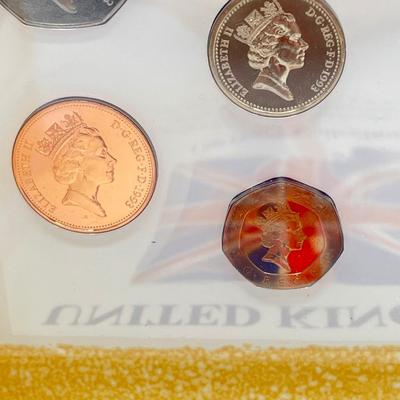 LOT 141J: Uncirculated United Kingdom Coins - 1994, 1995, 1996