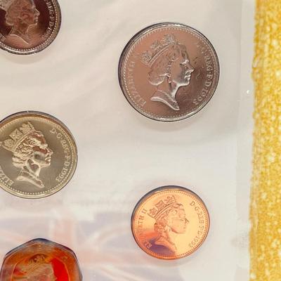 LOT 141J: Uncirculated United Kingdom Coins - 1994, 1995, 1996