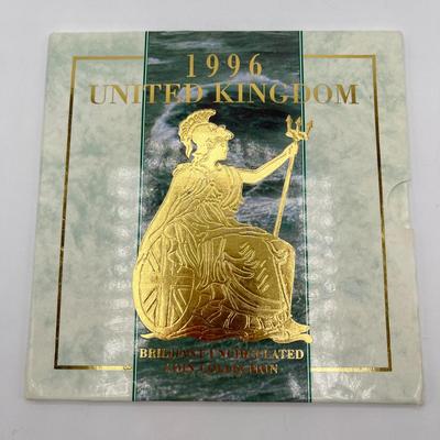 LOT 141J: Uncirculated United Kingdom Coins - 1994, 1995, 1996
