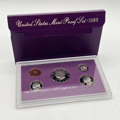 LOT 143J: United States Mint Proof Sets - ‘89 to ‘93