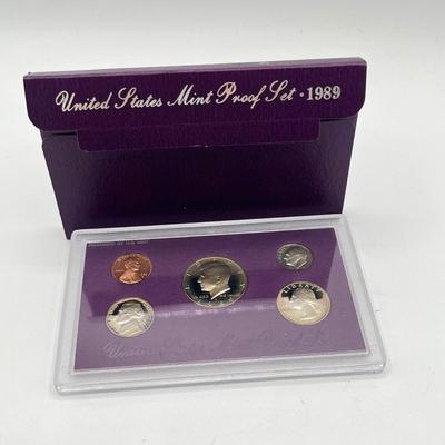 LOT 143J: United States Mint Proof Sets - ‘89 to ‘93