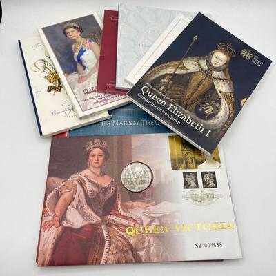 LOT 145J: Commemorative British Queen Coins