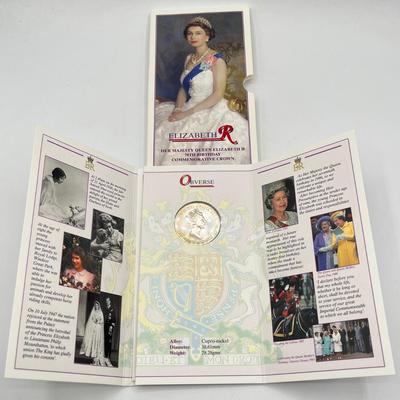 LOT 145J: Commemorative British Queen Coins
