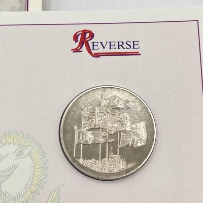 LOT 145J: Commemorative British Queen Coins