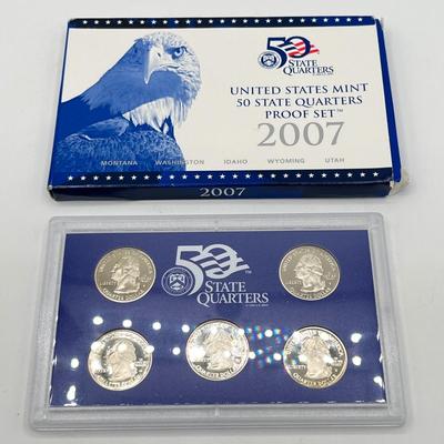 LOT 146J: 2007 Various Mint Proof Coin Sets - Presidential Coins, Quarters & More!