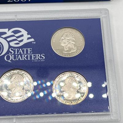 LOT 146J: 2007 Various Mint Proof Coin Sets - Presidential Coins, Quarters & More!