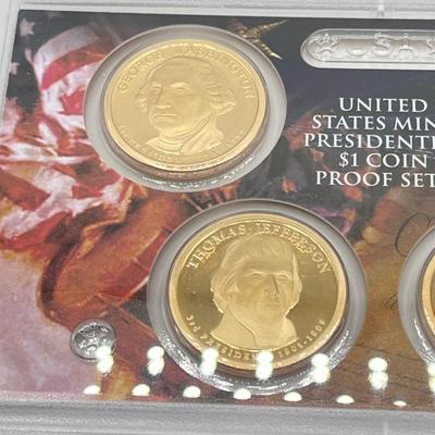 LOT 146J: 2007 Various Mint Proof Coin Sets - Presidential Coins, Quarters & More!