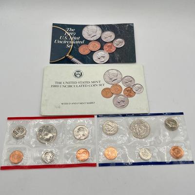 LOT 148J: United States Mint Proof & Uncirculated Coin Sets