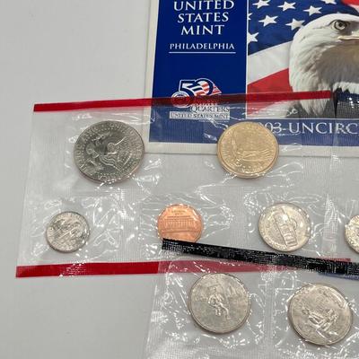 LOT 148J: United States Mint Proof & Uncirculated Coin Sets