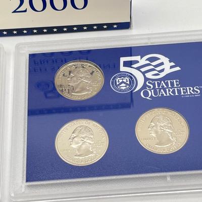 LOT 149J: Five United States Mint Proof Coin Sets