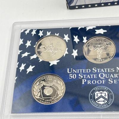 LOT 149J: Five United States Mint Proof Coin Sets