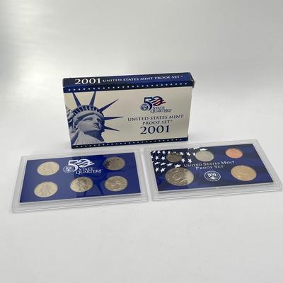 LOT 149J: Five United States Mint Proof Coin Sets