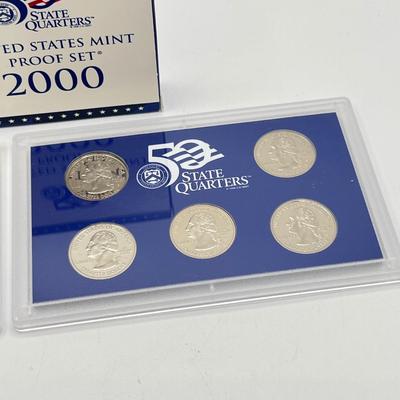 LOT 149J: Five United States Mint Proof Coin Sets