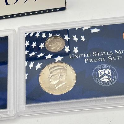 LOT 149J: Five United States Mint Proof Coin Sets