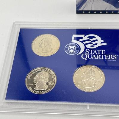 LOT 149J: Five United States Mint Proof Coin Sets