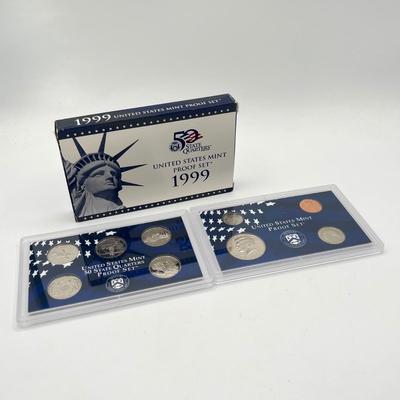 LOT 149J: Five United States Mint Proof Coin Sets