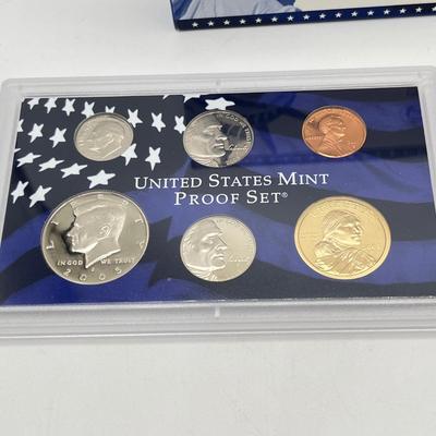 LOT 149J: Five United States Mint Proof Coin Sets