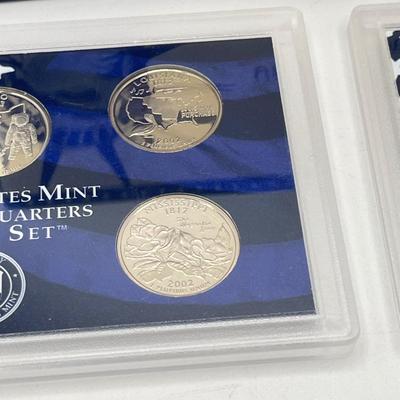 LOT 149J: Five United States Mint Proof Coin Sets