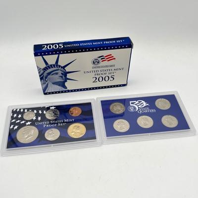 LOT 149J: Five United States Mint Proof Coin Sets