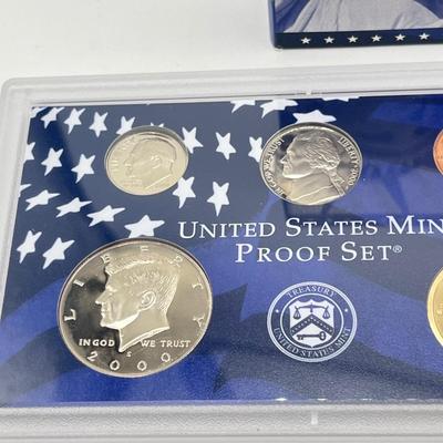 LOT 149J: Five United States Mint Proof Coin Sets
