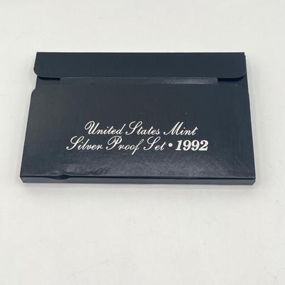 LOT 152J: 1992 United States Mint Silver Proof Set