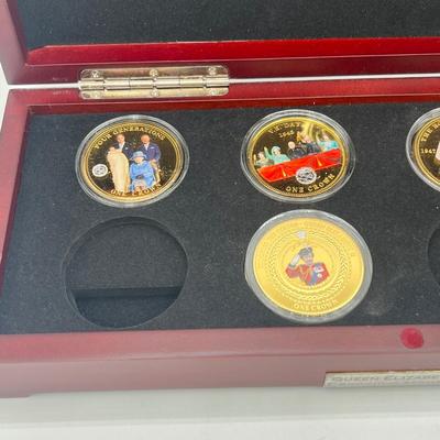 LOT 158J: British Memorabilia Coins & Collection Cases
