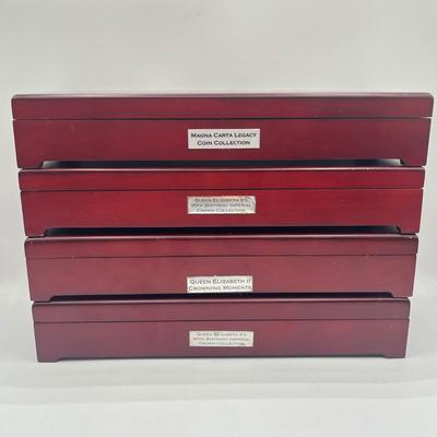 LOT 158J: British Memorabilia Coins & Collection Cases