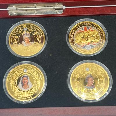 LOT 158J: British Memorabilia Coins & Collection Cases