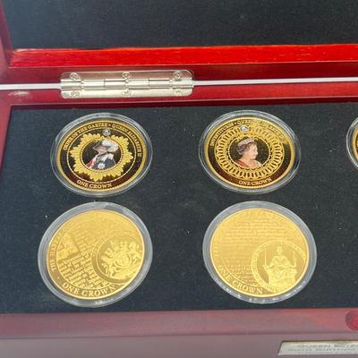 LOT 158J: British Memorabilia Coins & Collection Cases