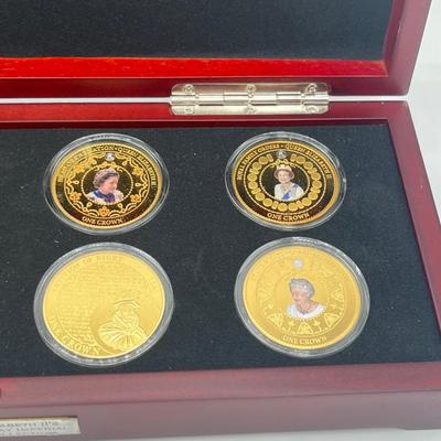 LOT 158J: British Memorabilia Coins & Collection Cases