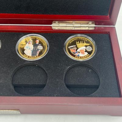 LOT 158J: British Memorabilia Coins & Collection Cases