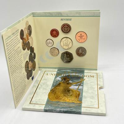 LOT 159J: British Uncirculated Coin Sets - 1993, 1996, 1996