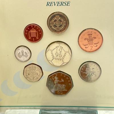 LOT 159J: British Uncirculated Coin Sets - 1993, 1996, 1996