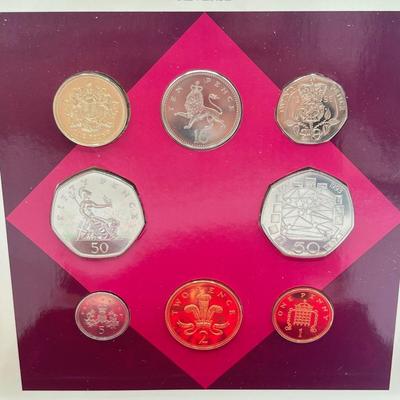 LOT 159J: British Uncirculated Coin Sets - 1993, 1996, 1996