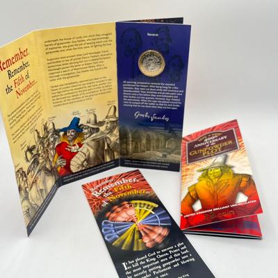 LOT 160J: Commemorative British Coins - Gunpowder Plot 400th Anniversary & More!