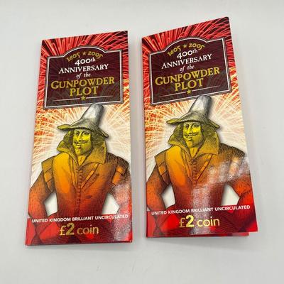 LOT 160J: Commemorative British Coins - Gunpowder Plot 400th Anniversary & More!