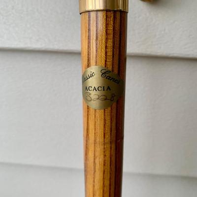 LOT 162 G: Wooden Coat Rack, Oak Umbrella Stand, & Collection of Walking Sticks & Canes (Wood & Aluminum)