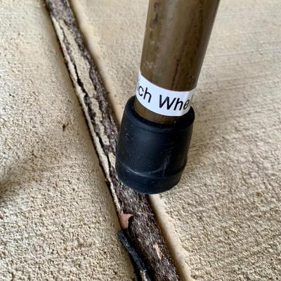 LOT 162 G: Wooden Coat Rack, Oak Umbrella Stand, & Collection of Walking Sticks & Canes (Wood & Aluminum)