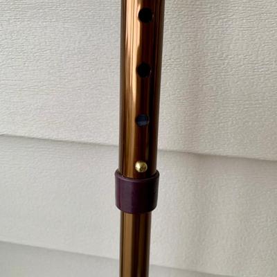 LOT 162 G: Wooden Coat Rack, Oak Umbrella Stand, & Collection of Walking Sticks & Canes (Wood & Aluminum)