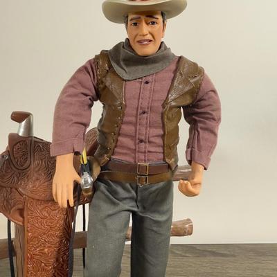 LOT 164B: John Wayne Bradford Exchange - An American Hero Illuminated Statement Edition A0574, American Legend 1st Issue A7344, Silver...