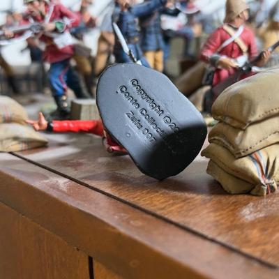 LOT 173L: Variety of Zulu War Mini Figurines w/ Accessories