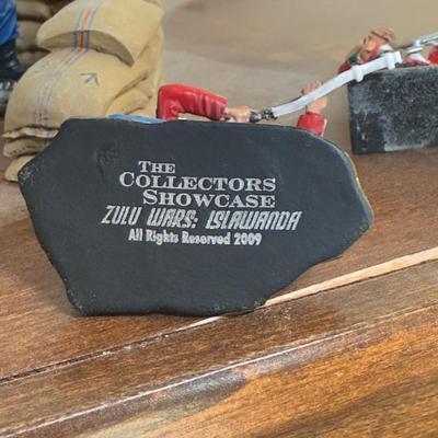 LOT 173L: Variety of Zulu War Mini Figurines w/ Accessories