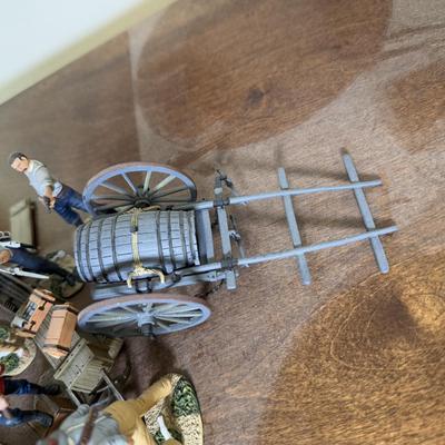 LOT 173L: Variety of Zulu War Mini Figurines w/ Accessories